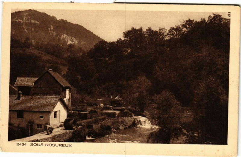Carte postale ancienne Sous Rosureux