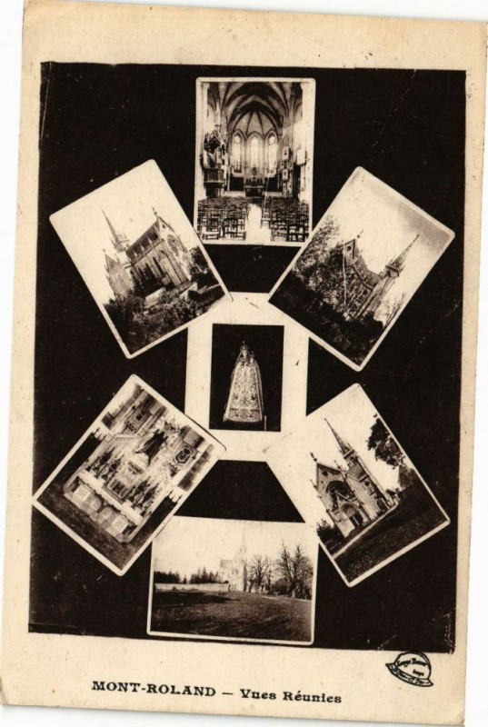 Carte postale ancienne Mont-Roland - Vues Reunies