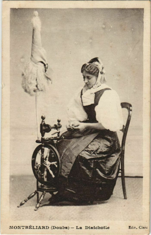 Carte postale ancienne Montbeliard La Diaichotte France à Montbéliard