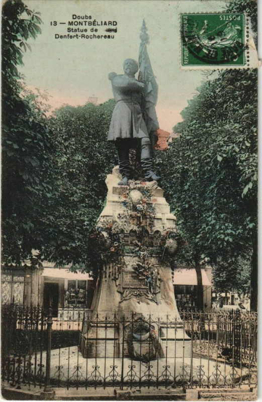 Carte postale ancienne Montbeliard Maison du Chancelier Christophe de Forstner France à Montbéliard
