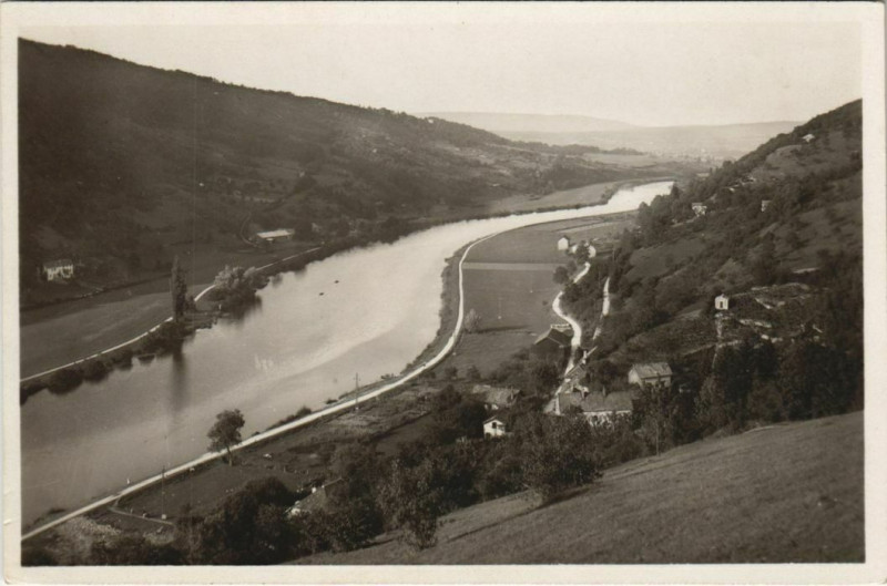 Carte postale ancienne Besancon Vallee de la Malate France à Besançon
