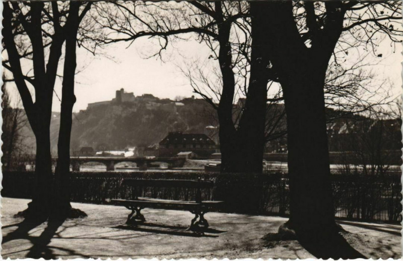 Carte postale ancienne Besancon La Citadelle France à Besançon
