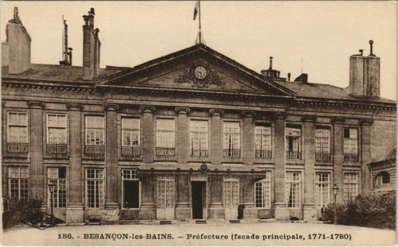 Carte postale ancienne Besancon Prefecture France à Besançon