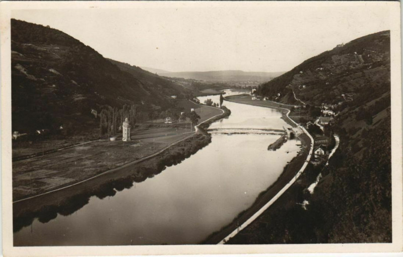 Carte postale ancienne Besancon Vallee de la Malate France à Besançon