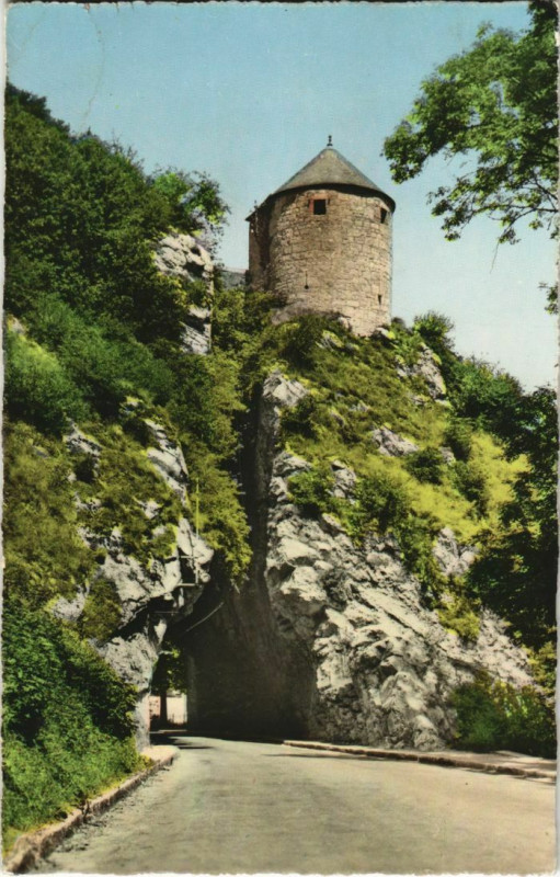 Carte postale ancienne Besancon La Porte Taillee France à Besançon
