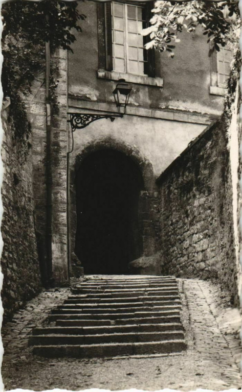 Carte postale ancienne Besancon Rue du Chambrier France à Besançon
