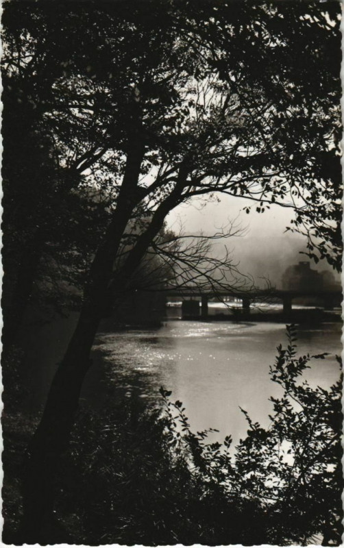 Carte postale ancienne Besancon Les Bords du Doubs France à Besançon