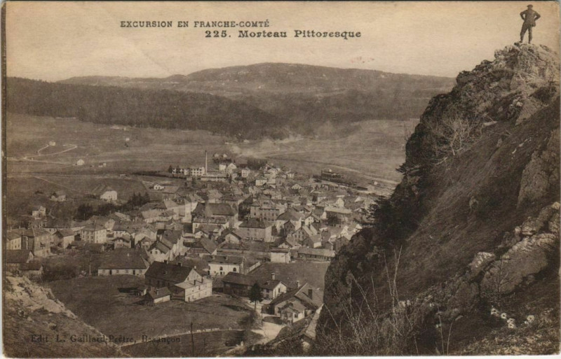 Carte postale ancienne Morteau pittoresque à Morteau