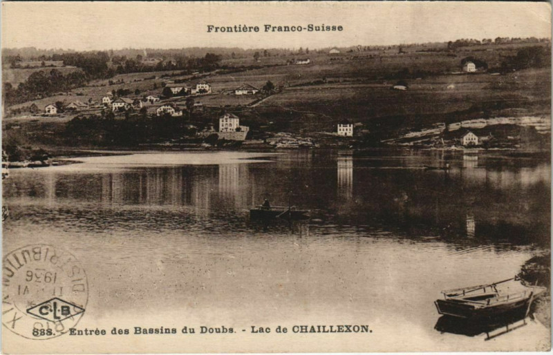 Carte postale ancienne Lac de Chailexon