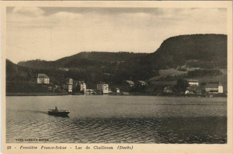 Carte postale ancienne Lac de Chailexon