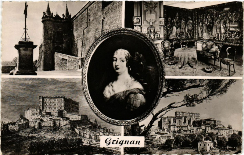 Carte postale ancienne Grignan - Scenes