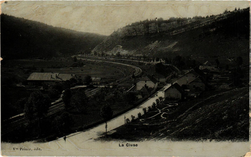 Carte postale ancienne La Cluse