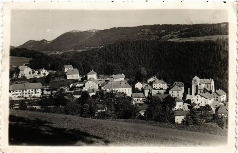 Carte postale ancienne Jougne à Jougne