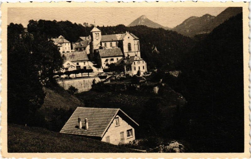 Carte postale ancienne Jougne à Jougne