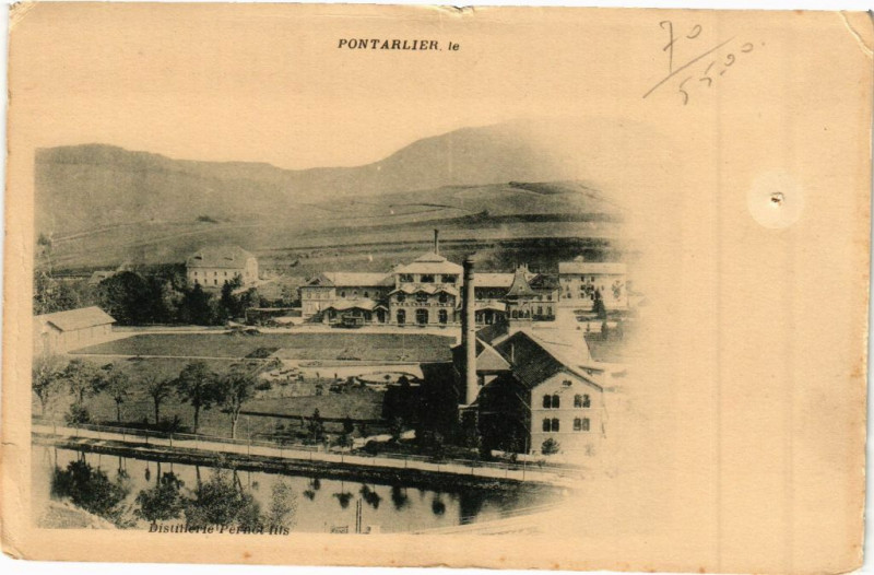 Carte postale ancienne Pontarlier à Pontarlier