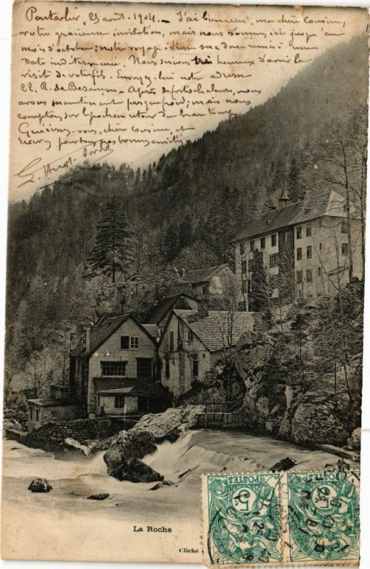 Carte postale ancienne Le Roche