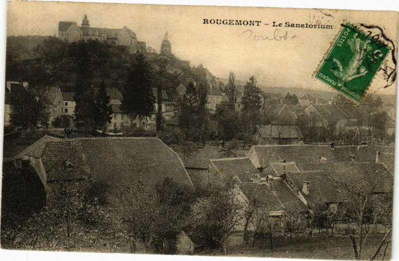 Carte postale ancienne Rougemont - Le Sanatorium à Rougemont