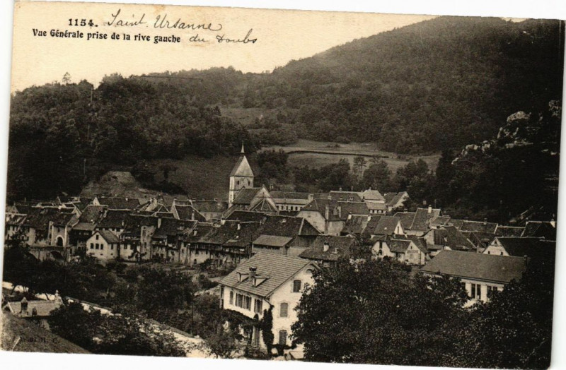 Carte postale ancienne Vue Générale prise de la rive gauche