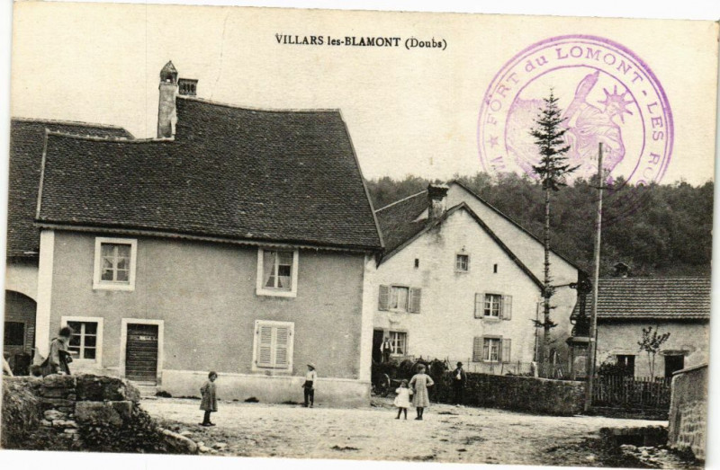 Carte postale ancienne Villars-les Blamont à Blamont