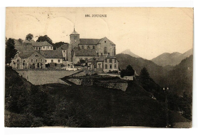 Carte postale ancienne Jougne à Jougne