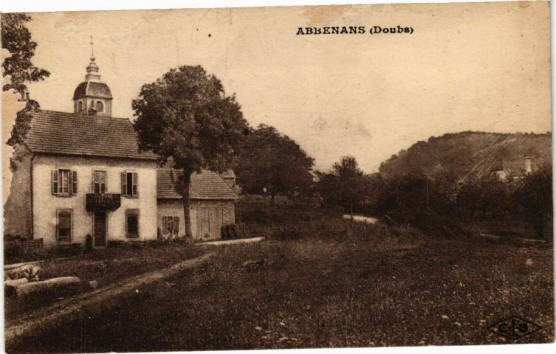 Carte postale ancienne Abbenans à Abbenans