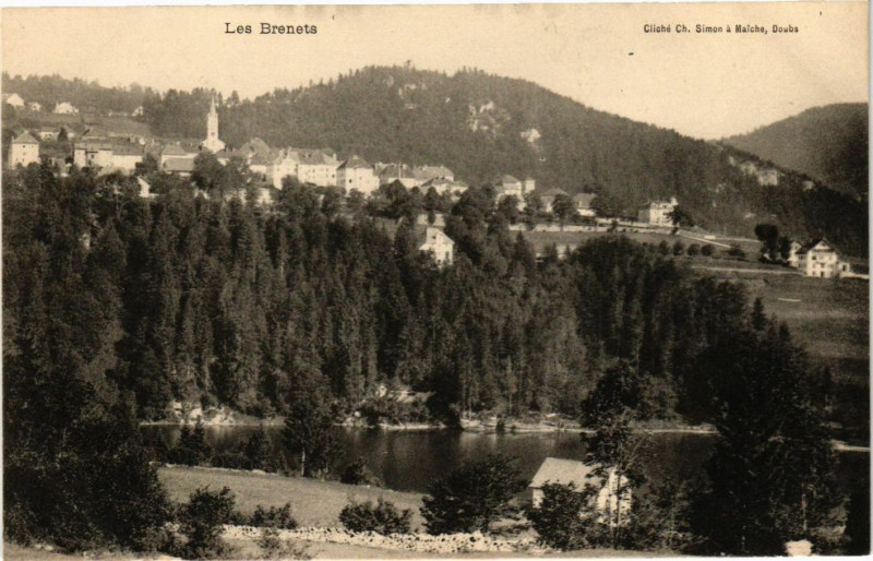 Carte postale ancienne Les Brenets