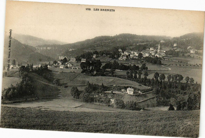 Carte postale ancienne Les Brenets