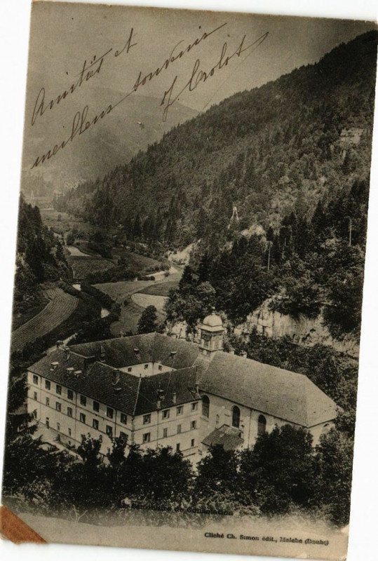 Carte postale ancienne Maiche Doubs à Maîche