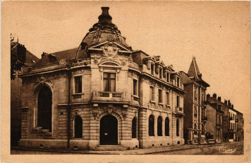 Carte postale ancienne Vesoul - La Caisse d'Epargne à Vesoul