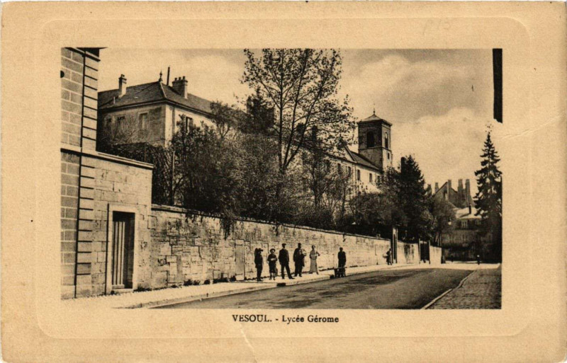 Carte postale ancienne Vesoul - Lycée Gérome à Vesoul