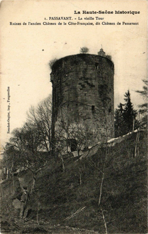 Carte postale ancienne Passavant - La Vieille Tour