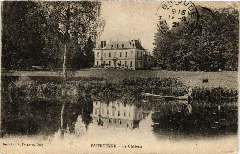 Carte postale ancienne Essertenne - Le Chateau