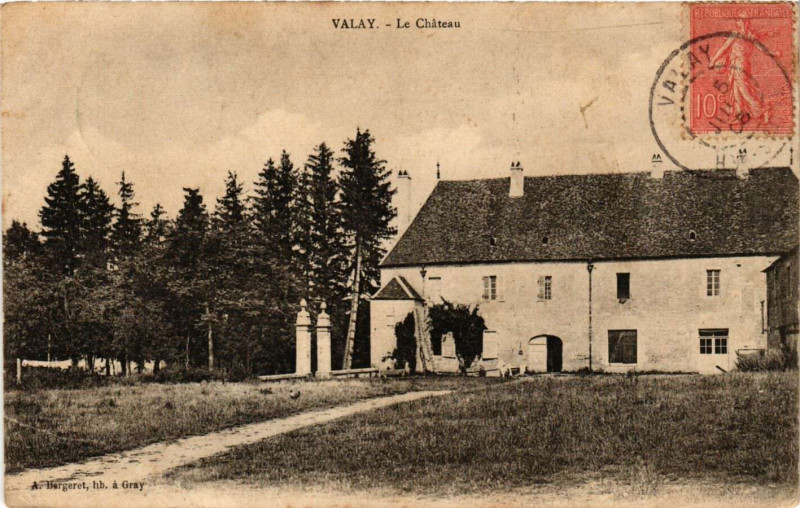 Carte postale ancienne Valay - Le Chateau à Valay