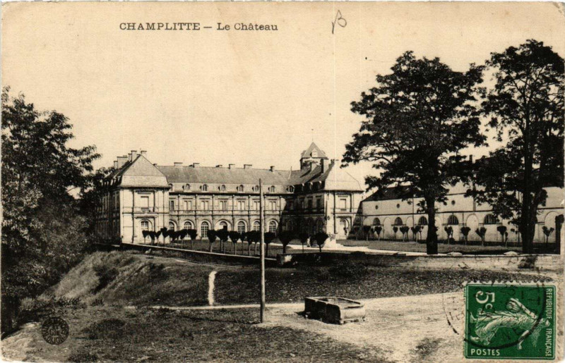 Carte postale ancienne Champlitte - Le Chateau à Champlitte