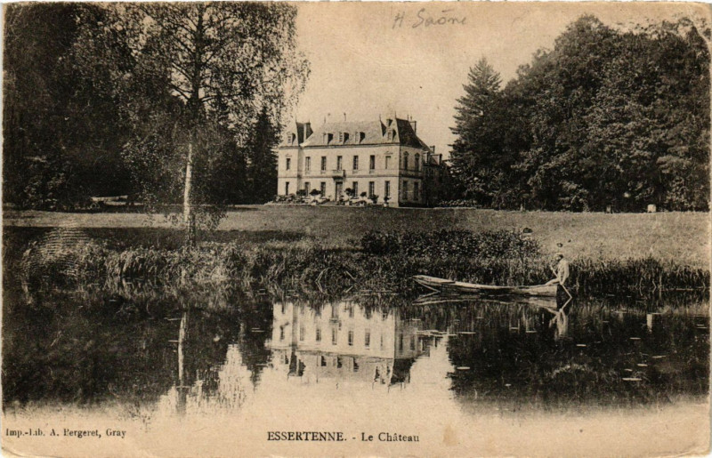 Carte postale ancienne Essertenne - Le Chateau