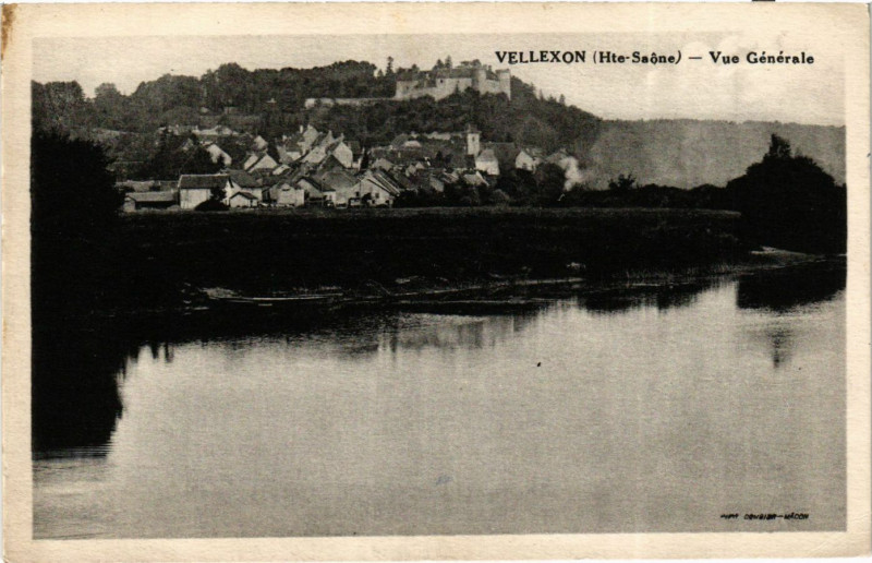 Carte postale ancienne Vellexon - Vue générale