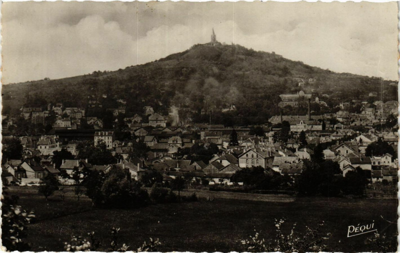 Carte postale ancienne Haute-Saone jolie - Vesoul - Vue générale à Vesoul