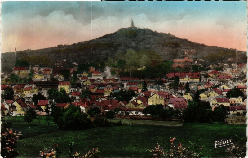 Carte postale ancienne Haute-Saone jolie - Vesoul - Vue générale à Vesoul
