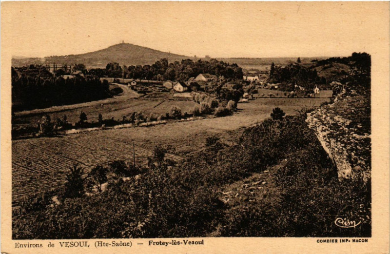 Carte postale ancienne Environs de Vesoul (Hte-Saone) - Frotey-les-Vasoul à Vesoul