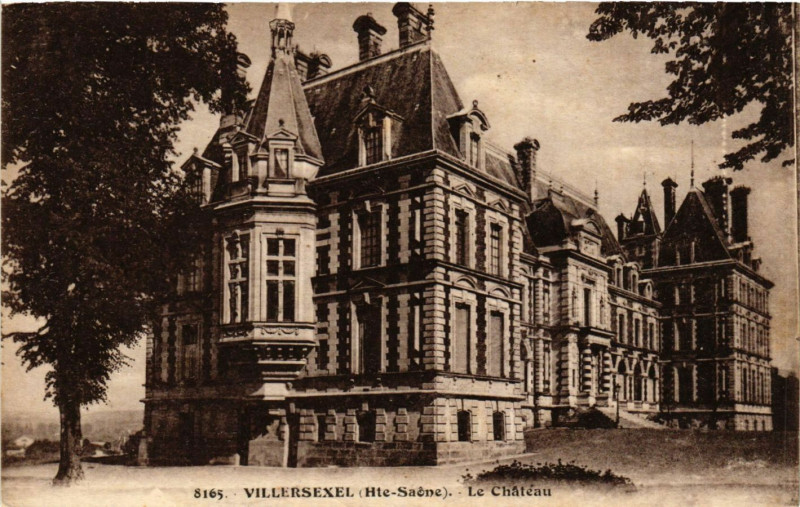 Carte postale ancienne Villersexel - La Chateau à Villersexel