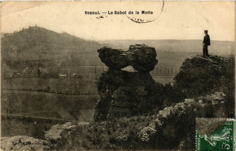 Carte postale ancienne Vesoul - Le Sabot de la Motte à Vesoul