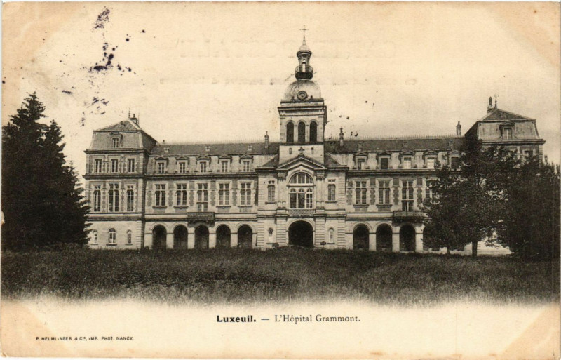Carte postale ancienne Luxeuil - L'Hopiatal Grammont à Grammont