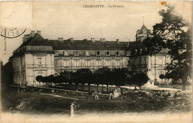 Carte postale ancienne Champlitte - La Chateau à Champlitte