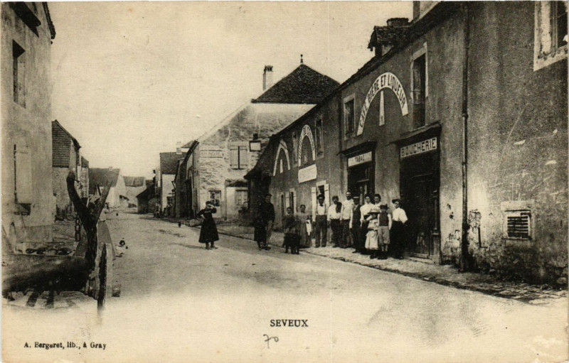 Carte postale ancienne Seveux