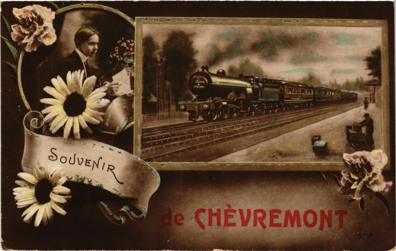 Carte postale ancienne Souvenir - de Chevremont à Chèvremont