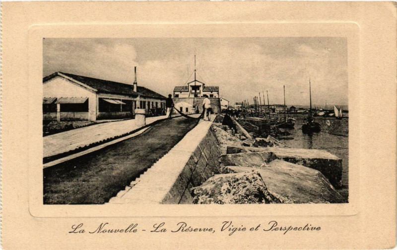 Carte postale ancienne La Nouvelle La Reserve, Vigie et Perspective