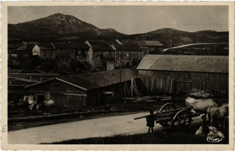 Carte postale ancienne Camurac Alt. 1200 m à Camurac