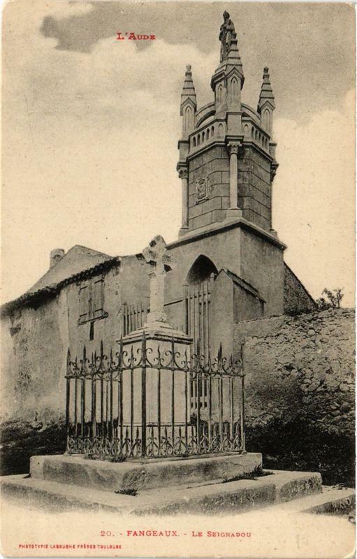Carte postale ancienne Fangeaux Le Seignadou