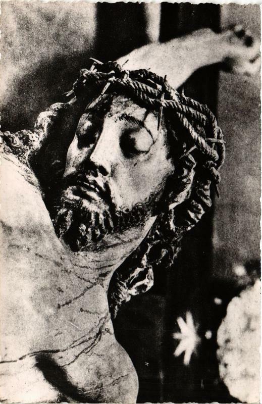 Carte postale ancienne Statue de Jesus