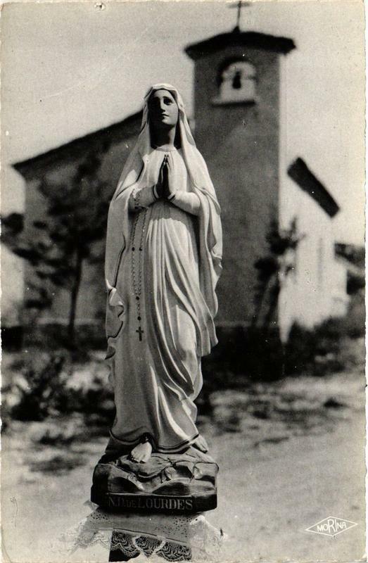 Carte postale ancienne N.D. de Lourdes
